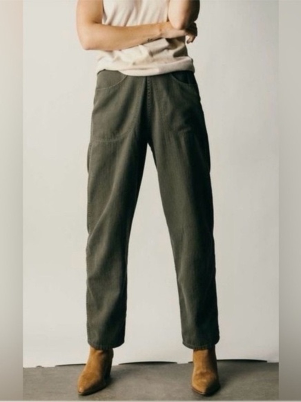 Imogene and Willie deadstock Liza Herringbone Pant